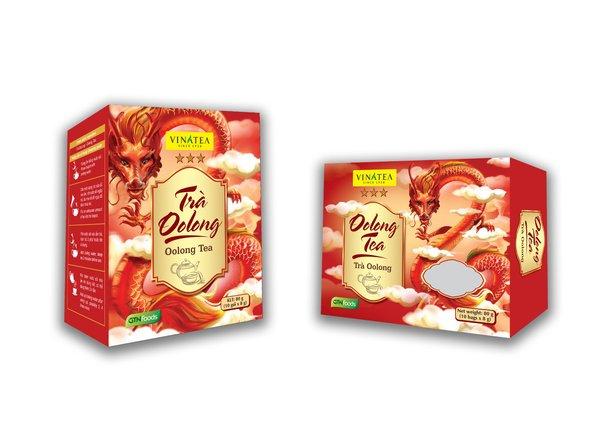 Trà Vinatea Oolong Ba Sao hộp 80g