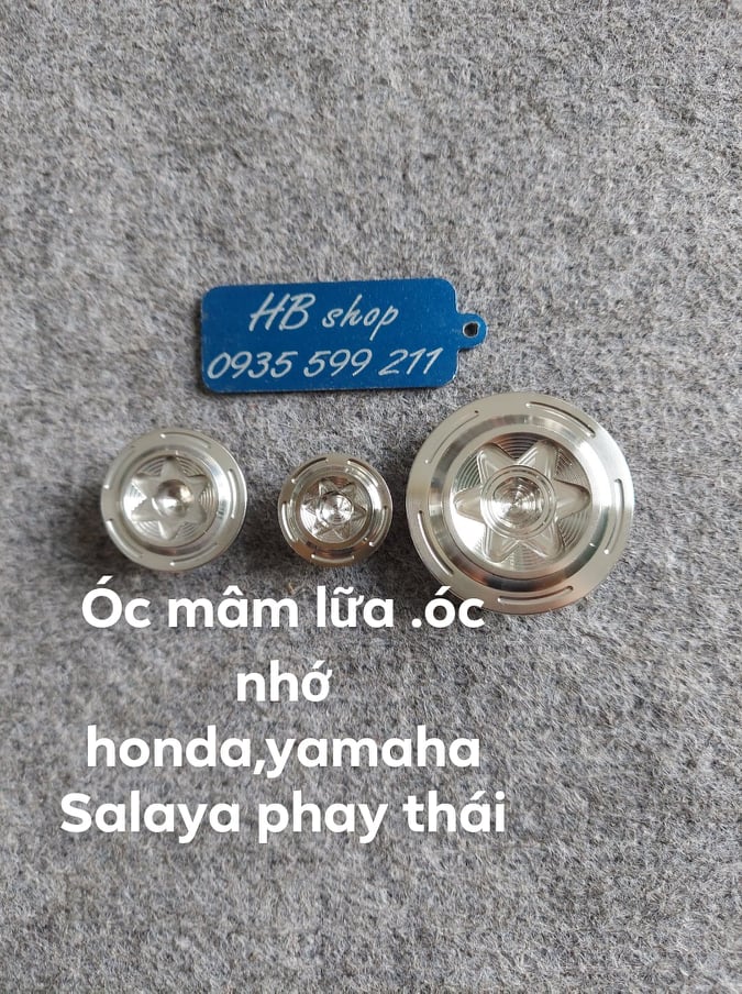 Salaya thái óc mâm lữa, óc nhớt honda và yamaha