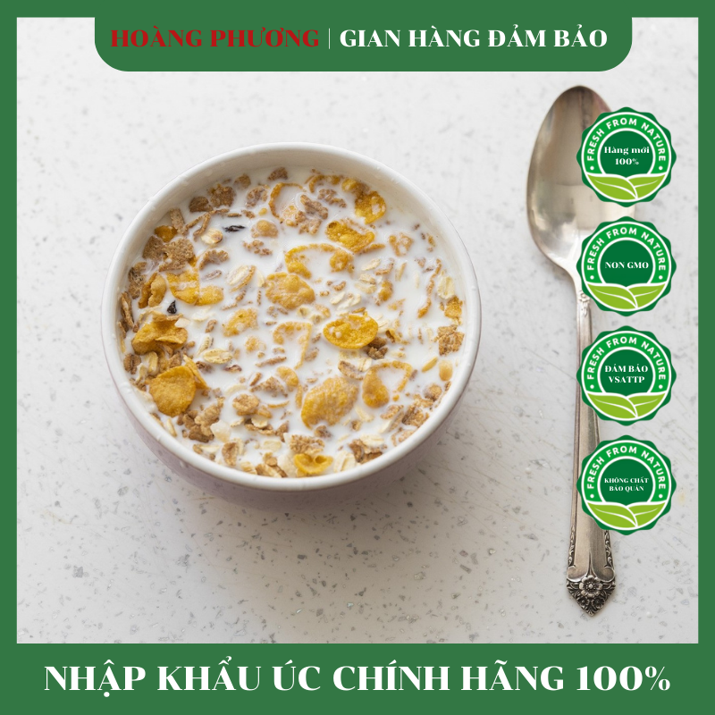 Yến mạch giảm cân ăn liền 1kg-500g freeship bột yen mach bé ăn dặm giảm cân an lien đắp mặt nạ làm đẹp hcm