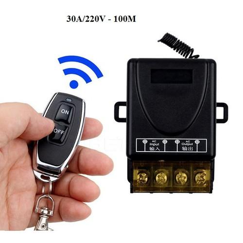 Công tắc điều khiển từ xa 12v100m30a