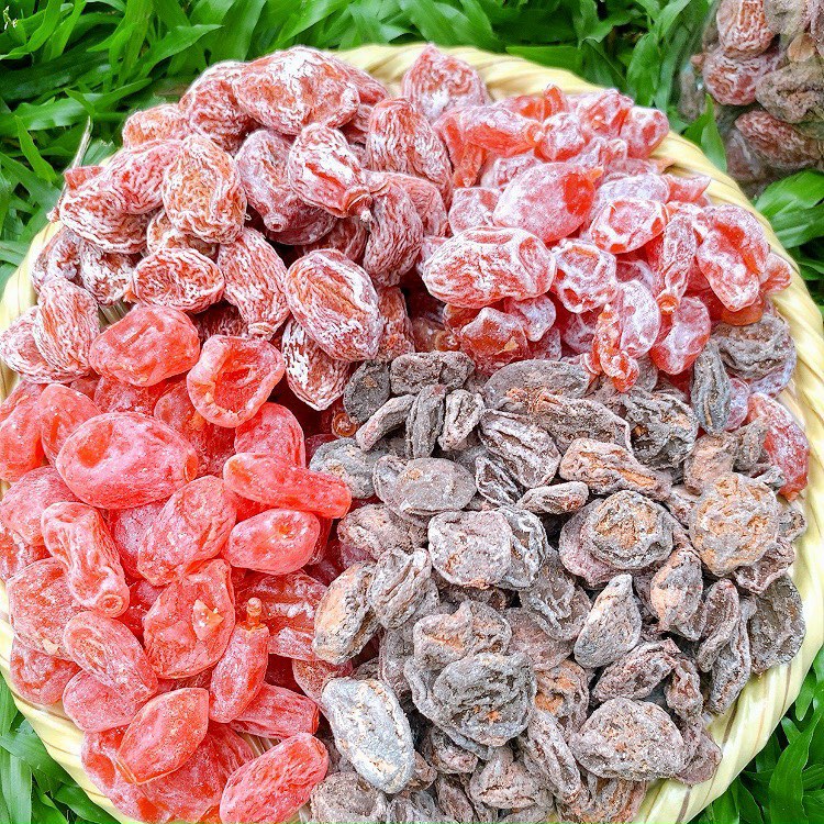 500gram xí muội mix tứ vị loại đặc biệt 100gram 250gram ăn vặt cô béo