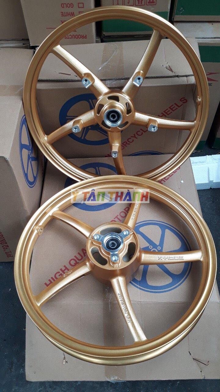 Mâm 5 Cây Dùng Cho Xe Raider Fi Màu Vàng