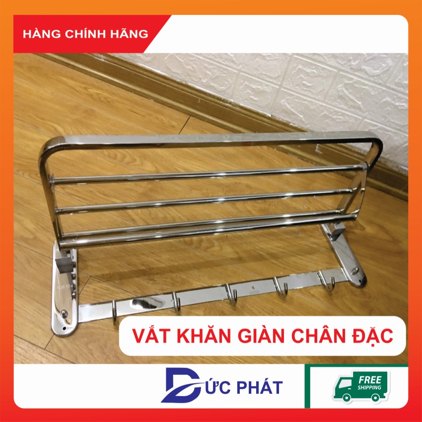 Vắt khăn giàn inox 304 nhà tắm dày loại 1