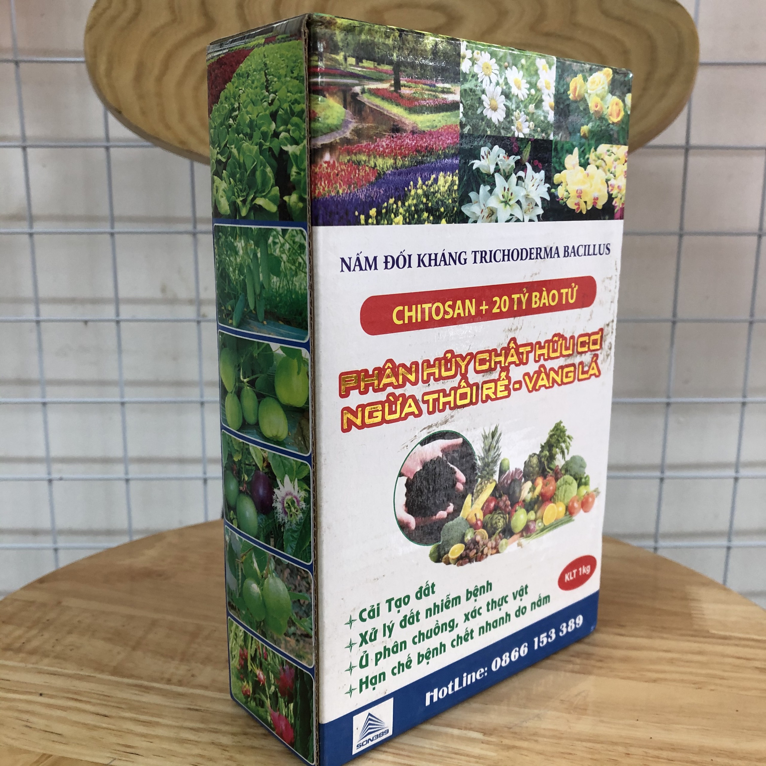 Nấm đối kháng trichoderma bacillus Chế phẩm men vi sinh GIÚP Tiêu diệt và khống chế ngăn ngừa các loại nấm bệnh hại