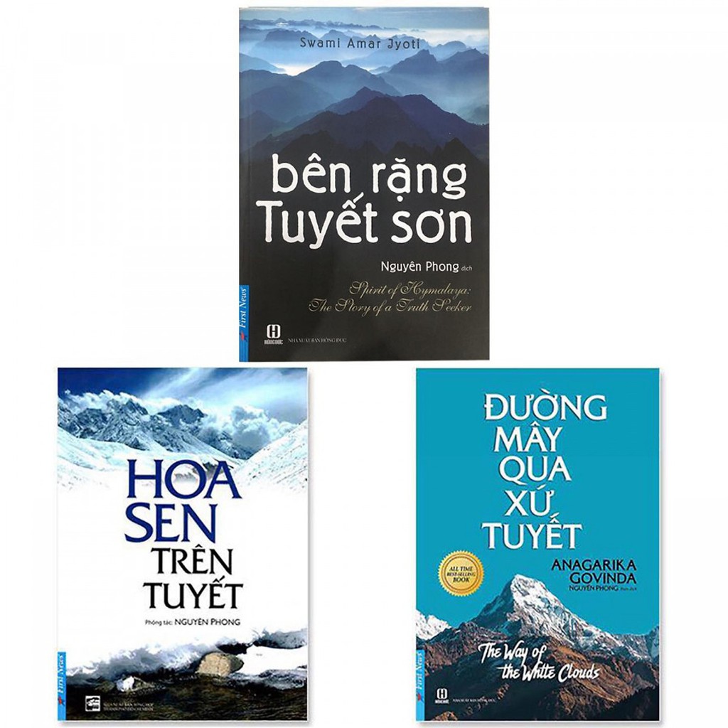 Combo Bên Rặng Tuyết Sơn, Hoa Sen Trên Tuyết, Đường Mây Qua Xứ Tuyết 3 cuốn