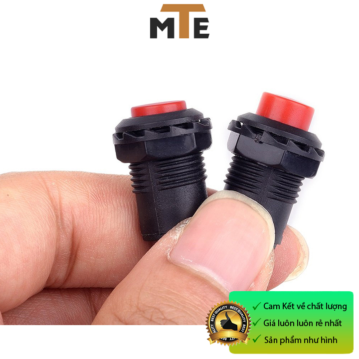 Nút nhấn giữ - nút nguồn 12mm 1.5a 250vac