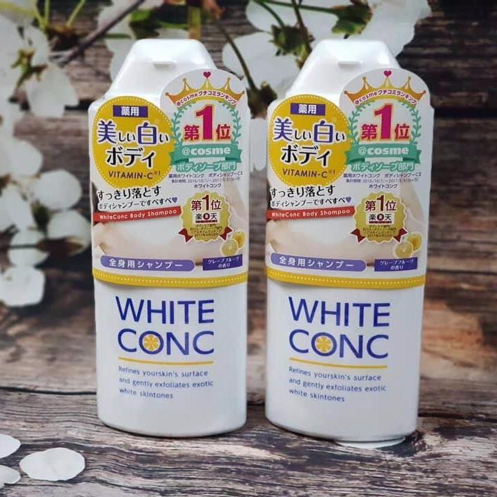Sữa tắm trắng da Nhật bản White Conc Body 360ml