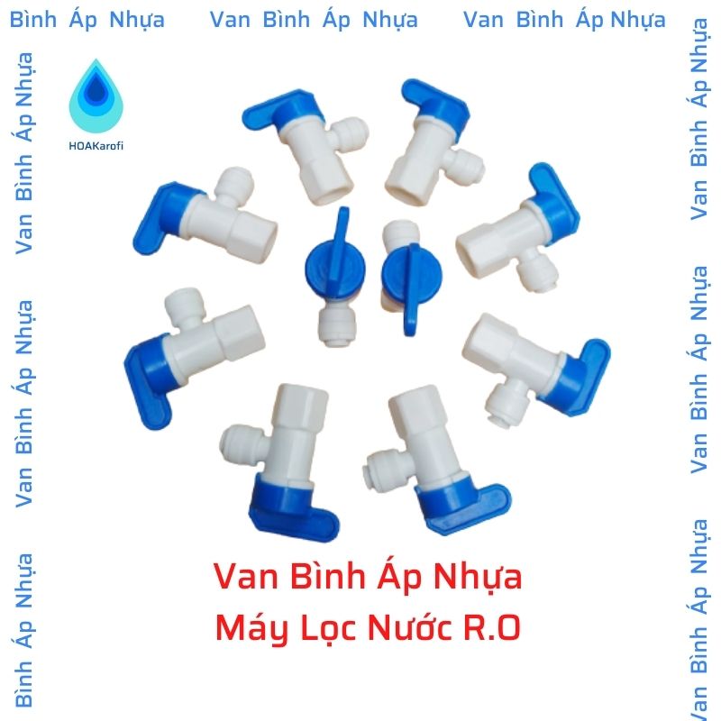 Van bình áp máy lọc nước ro