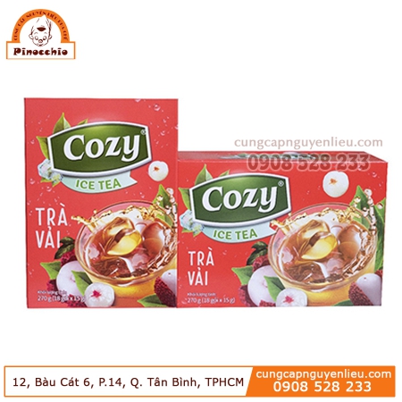 Cozy - trà vải hòa tan 18 gói
