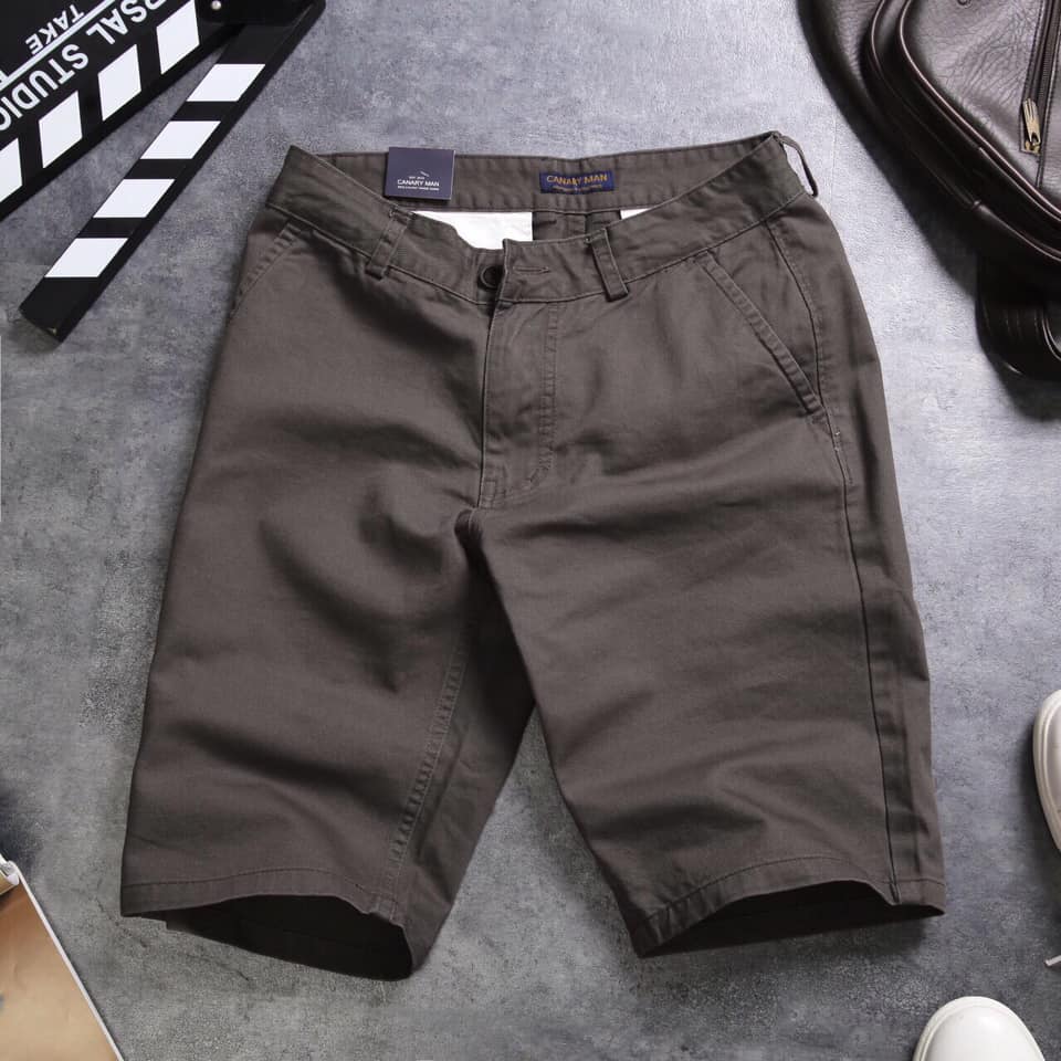 Quần short nam cao cấp màu ca cao