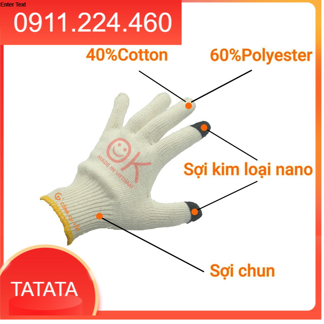 Gang tay bảo hộ cảm ứng xuất Nhật