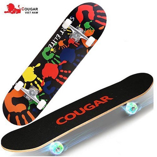 Ván trượt Skateboard bằng gỗ cao cấp Cougar MH3108
