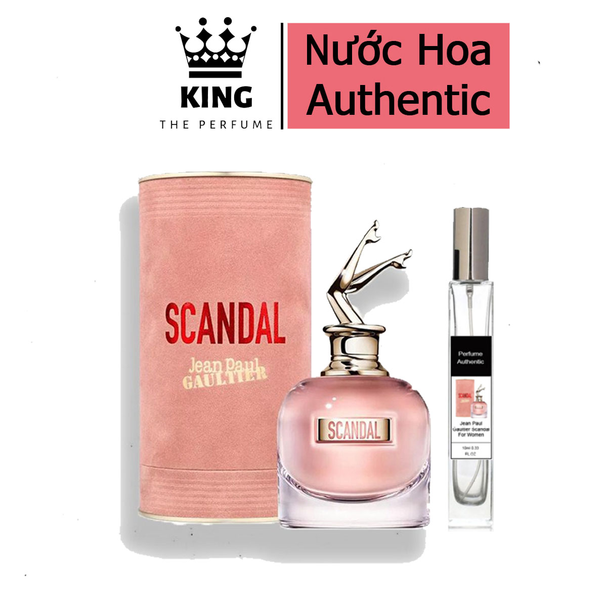 Nước hoa nữ cao cấp Mini 𝗝𝗲𝗮𝗻 𝗣𝗮𝘂𝗹 Scandal 𝗘𝗗𝗣 - Hương nước hoa đầy quyến rũ, Nước hoa chính hãng, nước hoa chiết 5-10-20ml