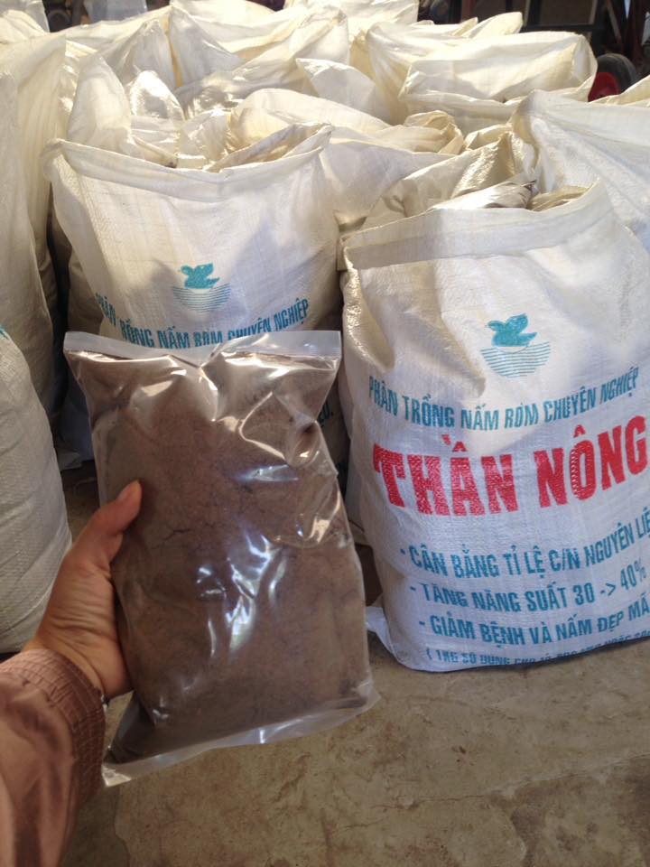 Phân Hữu Cơ Bổ Trợ Dinh Dưởng - Tăng Khả Năng Kéo Tơ Nấm Rơm- Tăng Năng Suất Nấm Rơm