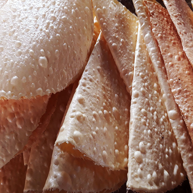 Bánh phồng mì vàng  SƠN ĐỐC BẾN TRE 50 bánh