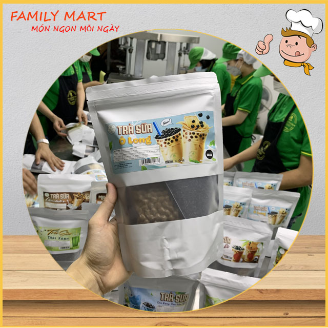 Set trà sữa ô long tự pha 500gr thơm ngon như tiệm