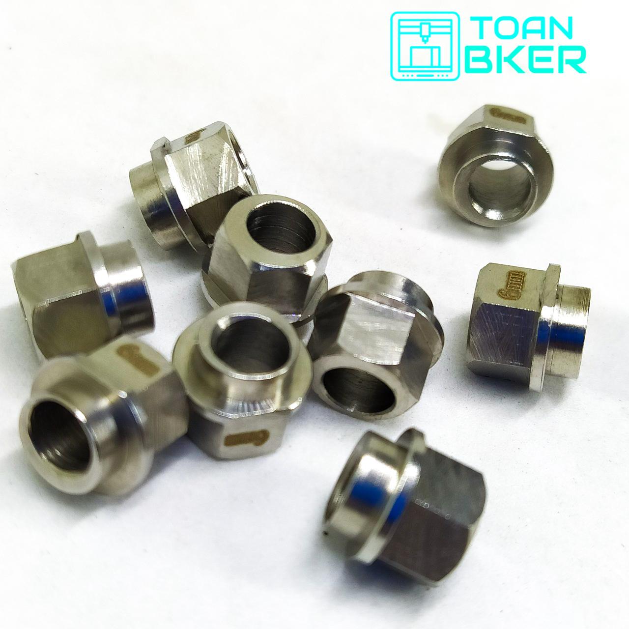 1 trục ống lệch tâm, đai ốc lệch tâm lỗ 5mm dày 6mm dùng cho bánh xe V-slot openbuilds