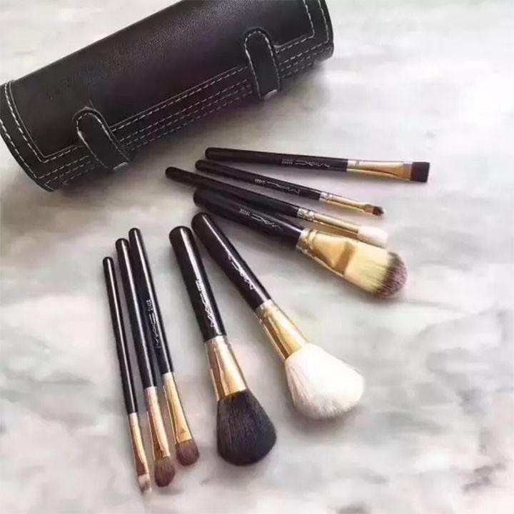 Bộ cọ trang điểm cá nhân cao cấp, bộ cọ trang điểm MAC 9 cây lông mềm, bo co trang diem ca nhan cao cap, bo co trang diem MAC 9 cay long mem