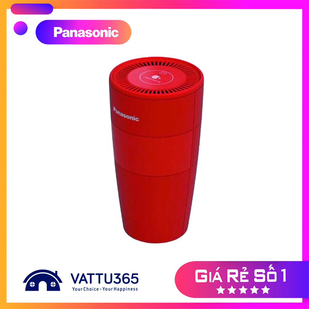 Máy lọc không khí khử mùi ô tô Panasonic F-GPT01A-R (Màu đỏ), F-GPT01A-K (Màu đen)