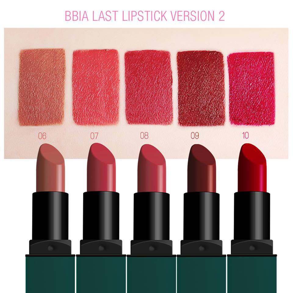 Son lì Bbia Last Lipstick Version 2 cưc xịn