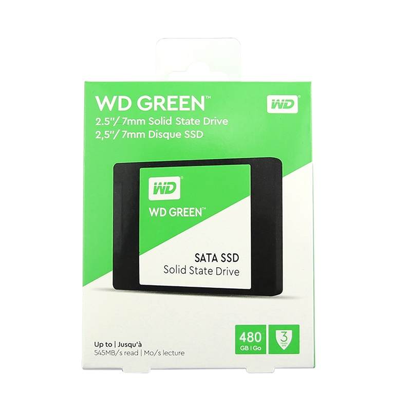Ổ cứng SSD WD Green 120Gb 240Gb 480Gb 2.5 inch" Sata3- Sẵn win 10- Bảo Hành 3 Năm