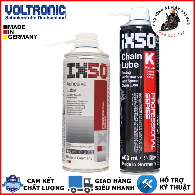 Xịt dưỡng sên voltronic ix50 400ml, 600ml - nhập khẩu đức
