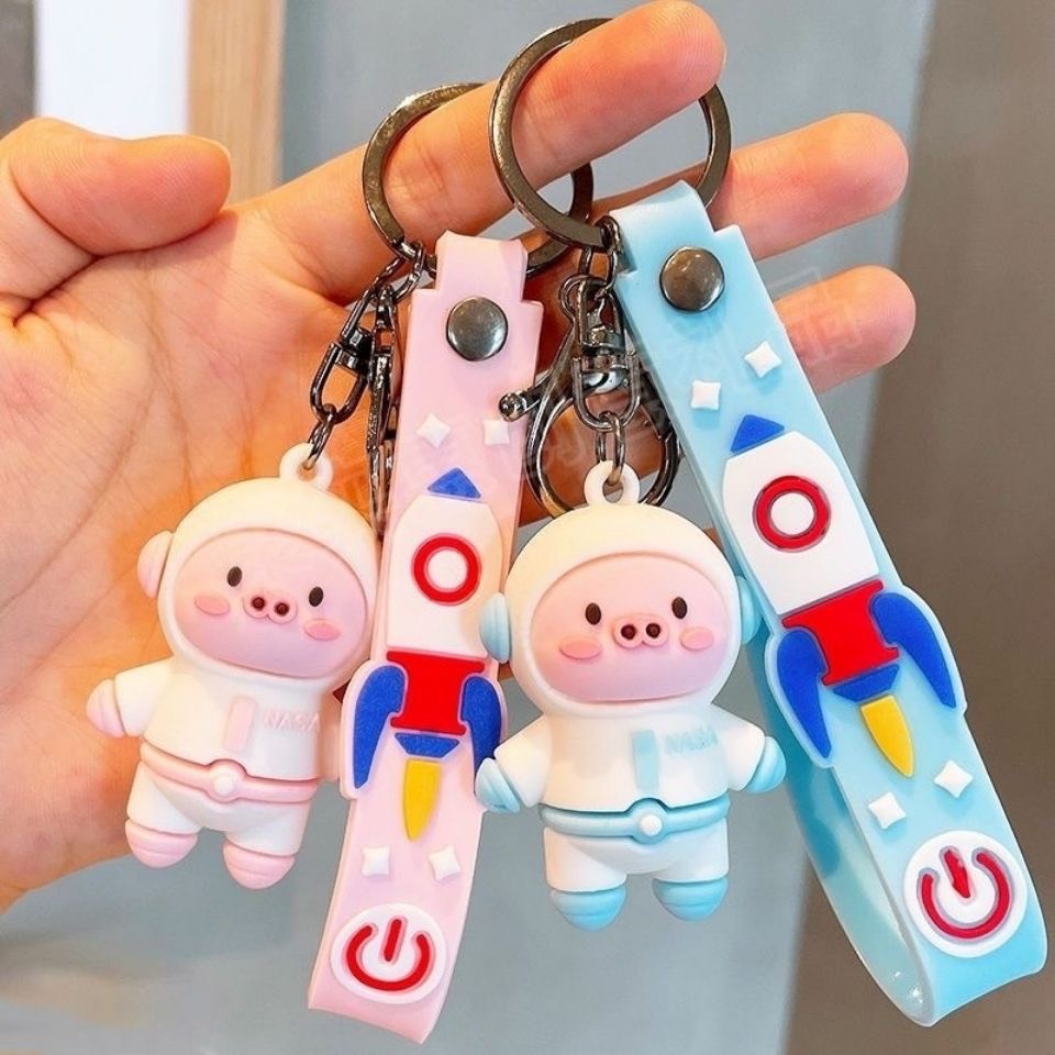 Móc khóa Heo phi hành gia HPHG tuyệt đẹp