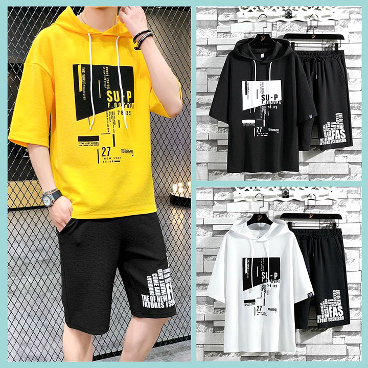 [ GIÁ SẬP SÀN ] Đồ bộ thể thao  set bộ thể thao tập gym mang ở nhà hay đi chơi đều đẹp  đồ bộ nam phong cách