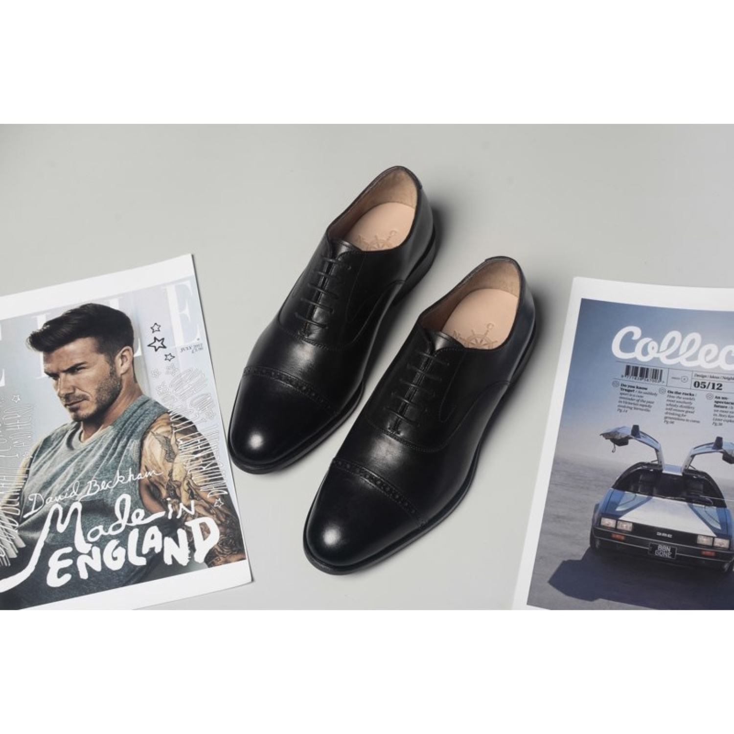 Giày Buộc Dây Nam Công Sở Thương Hiệu CNES Size 35 36 37 39 1A Black