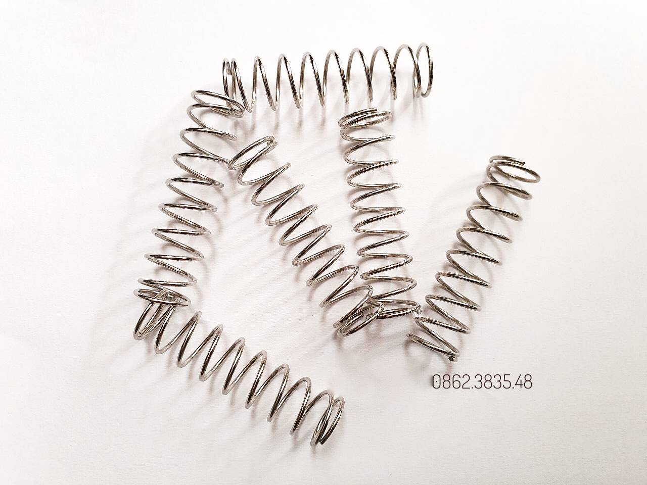 Bộ 5 lò xo TẶNG THÊM 1 - Lò xo kéo cắt tỉa cành (Xoắn tròn)