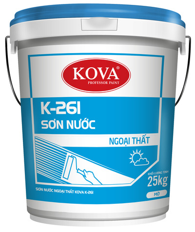 [HCM]SƠN NƯỚC NGOẠI THẤT KOVA K-261 18 Lít