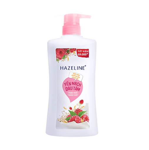 Sữa tắm hazeline yến mạch & dâu tằm 670g