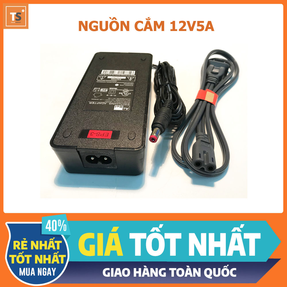 Nguồn 12V5A Acbel - Nguồn Cắm 12V5A Chính Hãng Bảo Hành Đổi Mới
