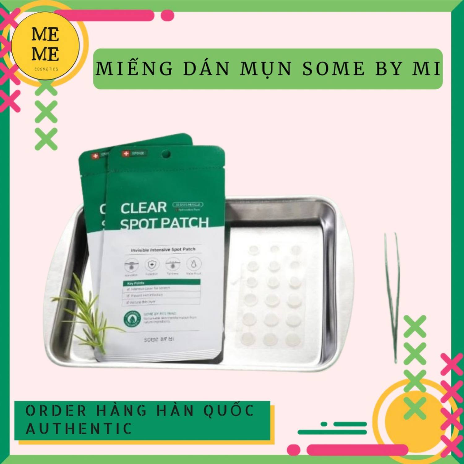 Miếng dán mụn Some By Mi Acnes Clear Patch 18 miếng