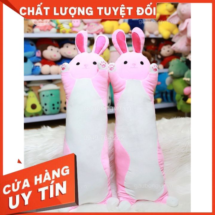 Gấu bông gối ôm hình thú bông mềm mịn cao cấp