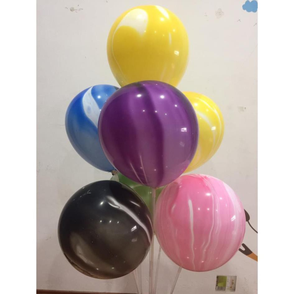 Bóng loang, bóng vân đá size 12inch- đồ chơi cho bé
