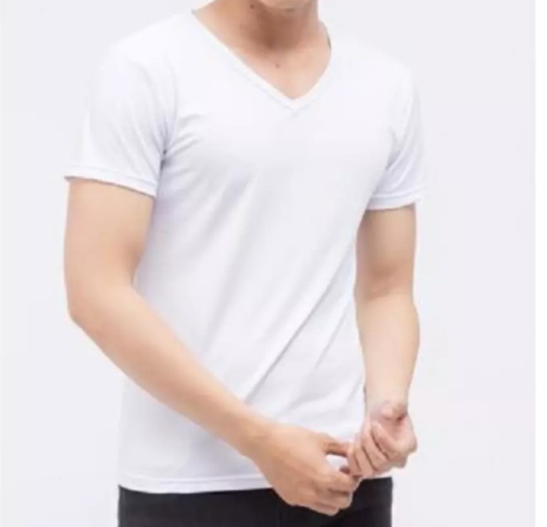 Áo lót thun nam cổ tim