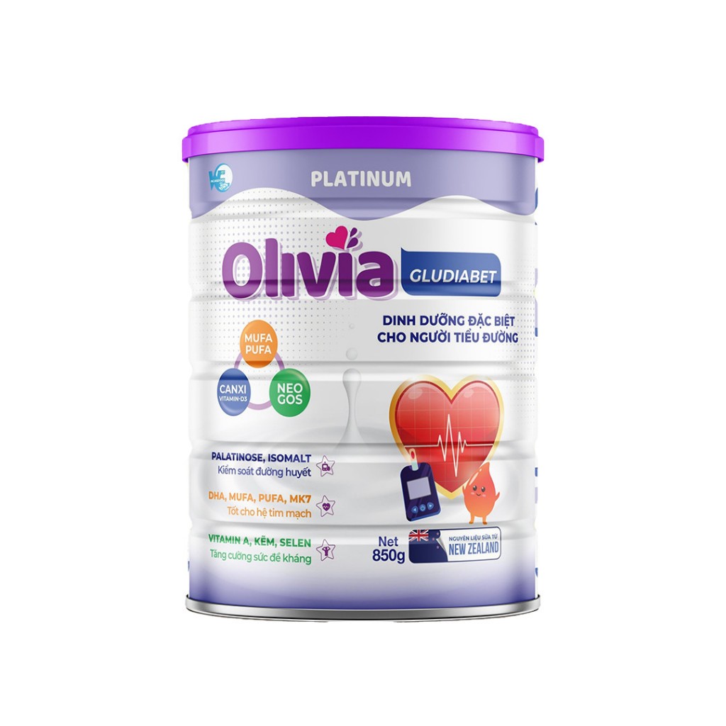 SỮA BỘT CÔNG THỨC OLIVIA GLUDIABET