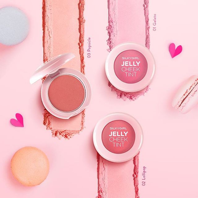 Má hồng dạng thạch Silkygirl Jelly Cheek Tint