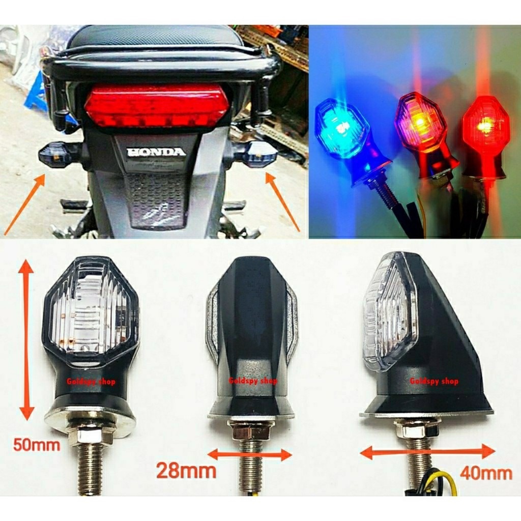 Đèn Xi Nhan Led Xe Mays Winner X, Vario, Exciter 150, MSX,R15 V3 < Giá 1 Đôi>
