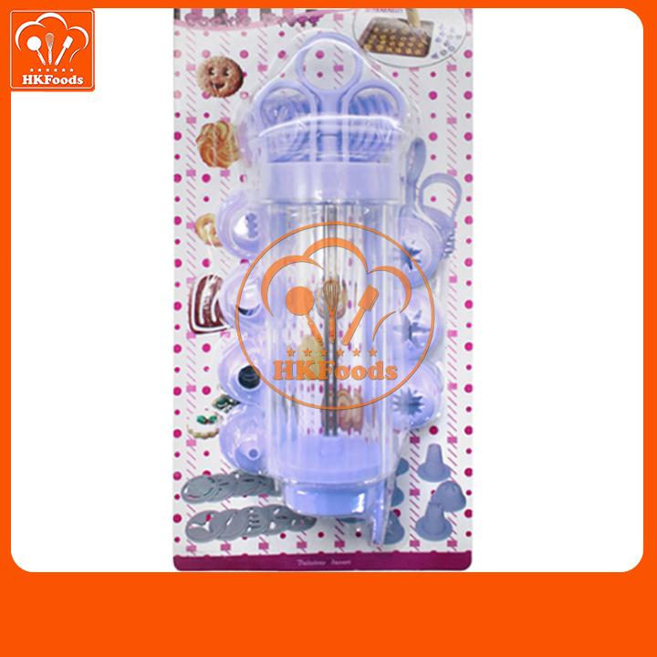 Khuôn nhấn cookies tạo hình bánh qui 10 mặt