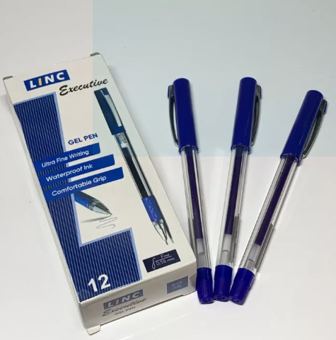 Bút Bi Nước LinC Executive màu xanh, đen - 1 chiếc