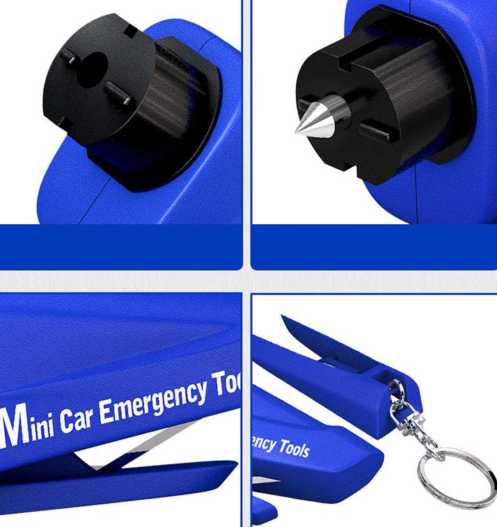Móc khóa phá kính cắt dây thoát hiểm ô tô CS-B06