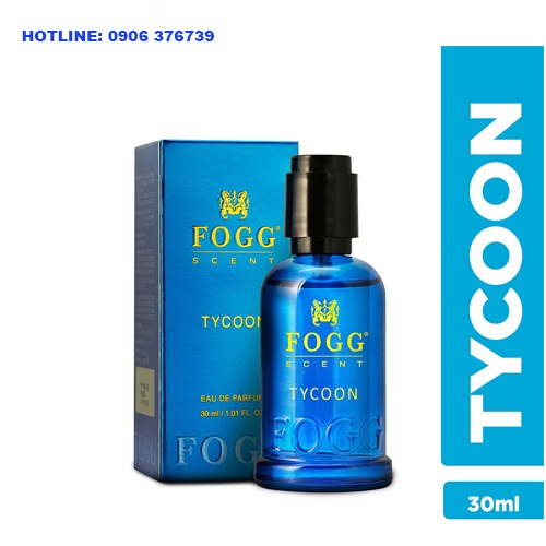 NƯỚC HOA FOGG TYCOON 30ML UNISEX  LƯU HƯƠNG LÂU