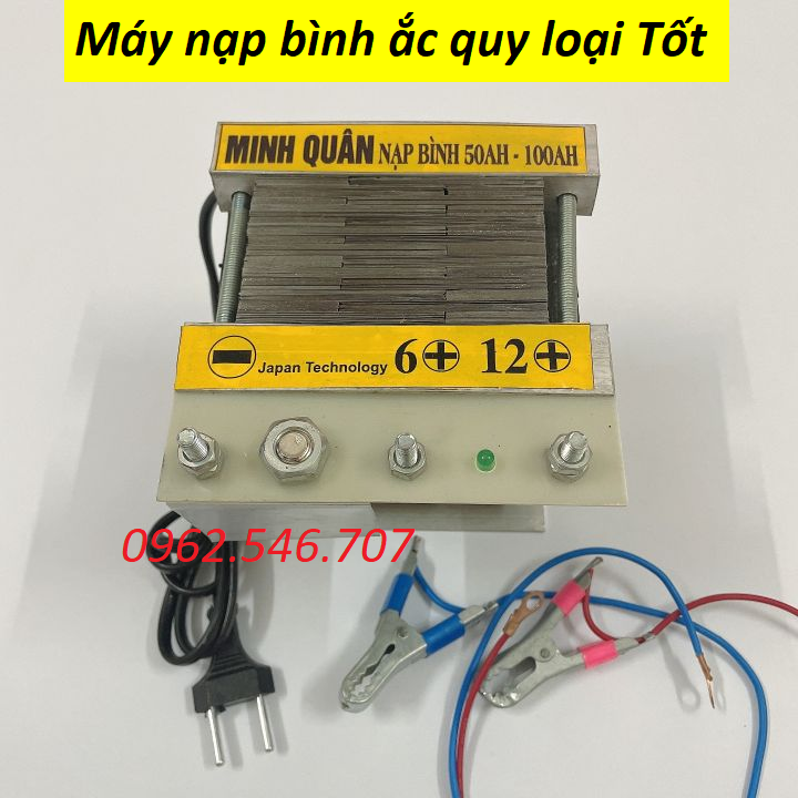 Máy nạp ắc quy 12v- cục nạp bình ắc quy 12V ( 50A-100AH) sạc ắc quy