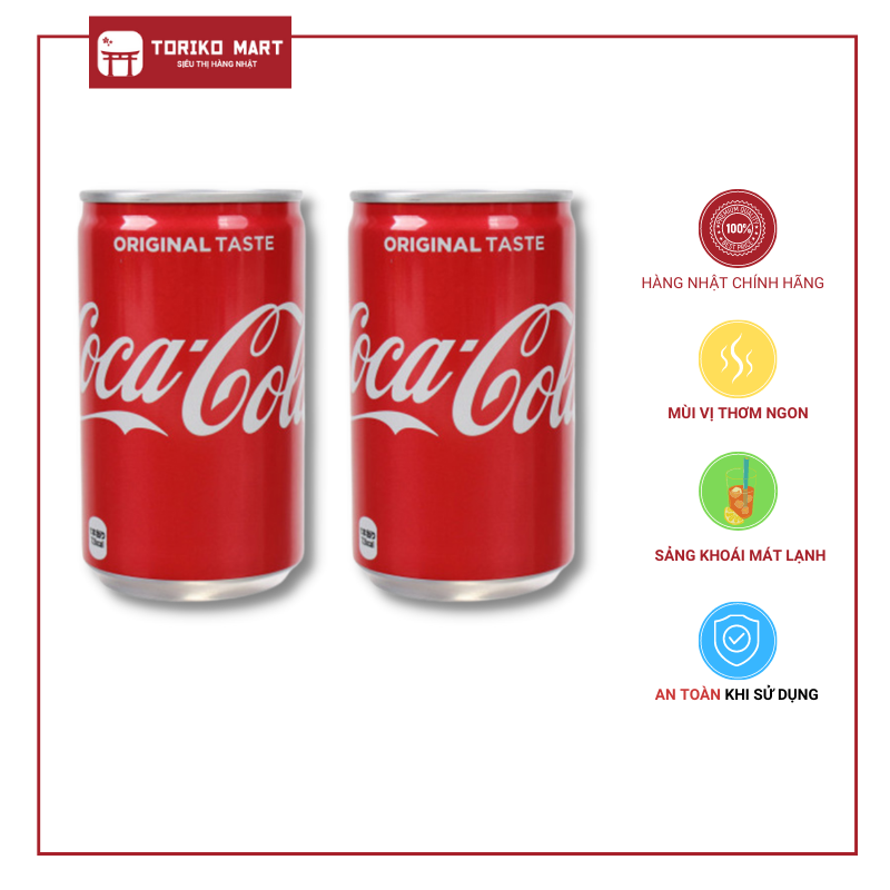 Coca-cola nhật bản 160ml - toriko mart