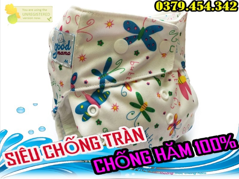 Combo 15 bộ bỉm vải và 15 lót size l