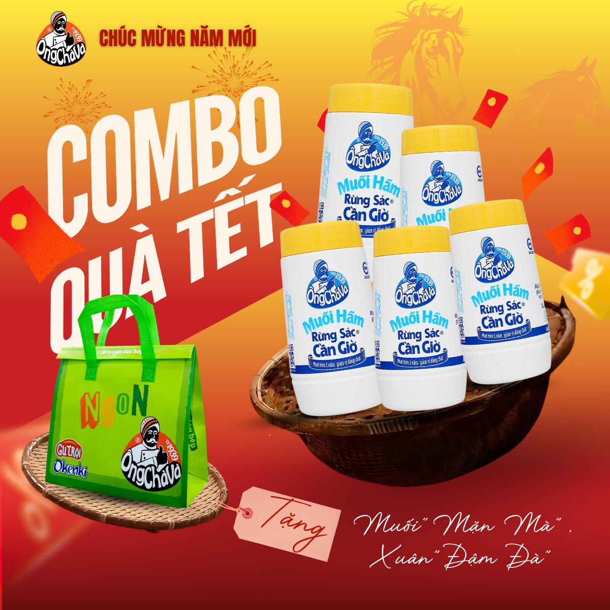 Combo Tết Muối Hầm Rừng Sác Mặn Mà - Xuân Đậm Đà Thương Hiệu Ông Chà Và