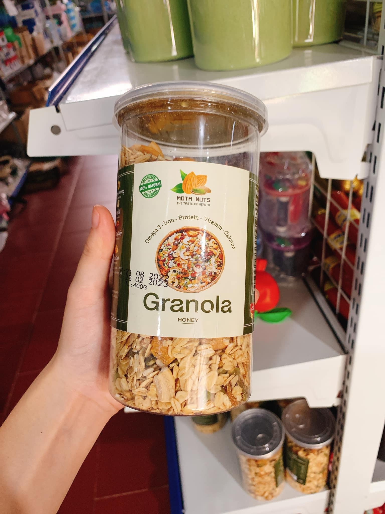 Ngũ cốc Giảm cân Granola- Giảm cân an toàn - cân bằng dinh dưỡng