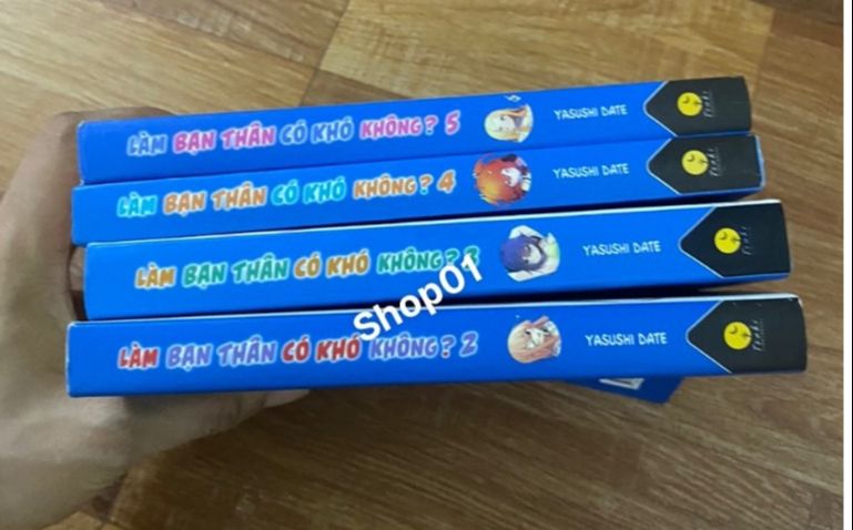 Bộ 4q vở Làm bạn thân có khó không 2,3,4,5